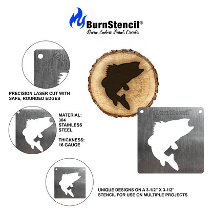 BurnStencil® Mini Spring Holiday 4 Pack