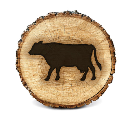 BurnStencil® - Cow (Side Profile)