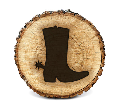 BurnStencil® - Cowboy Boot